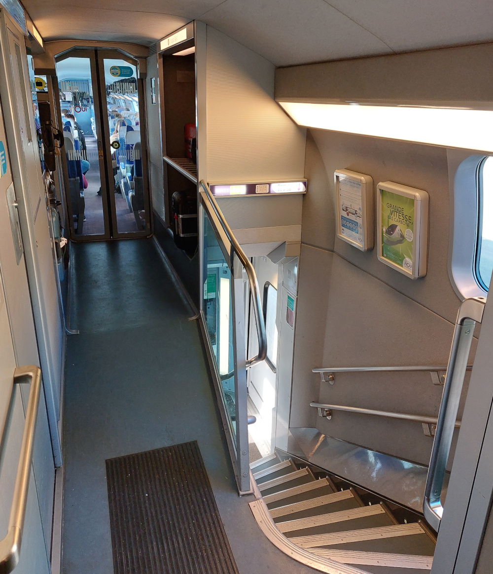 SNCF TGV Double-decker train